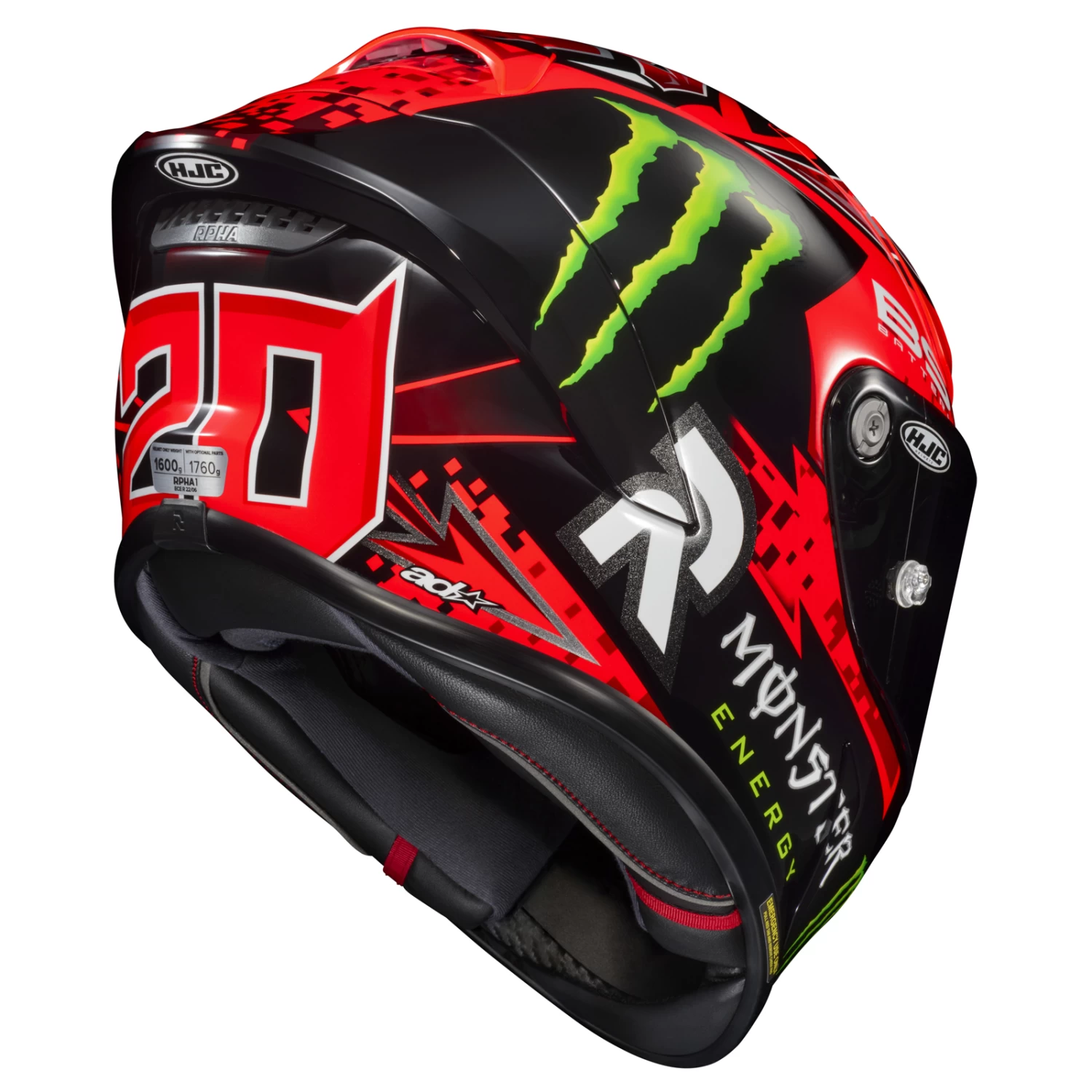 HJC RPHA 1N Fabio Quartararo 6 HJC RPHA 1N Fabio Quartararo - Image 4