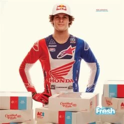 100% Jett Lawrence Armega Donut Goggle -Motorcycle riding equipment Jett1700499153 1282590