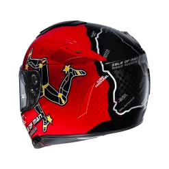 HJC RPHA 70 ST Isle Of Man -Motorcycle riding equipment RPHA70 ISLE OF MAN MC1 rear1612898353 39876